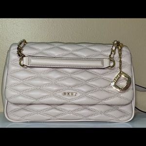 DKNY Quilted Flap Crossbody - Shoulder bag.
